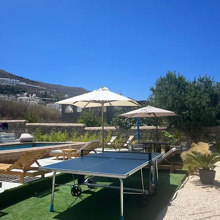 Minimal Blue With Sunset View In * Páros