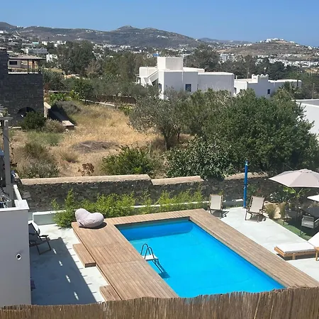 Minimal Blue With Sunset View In