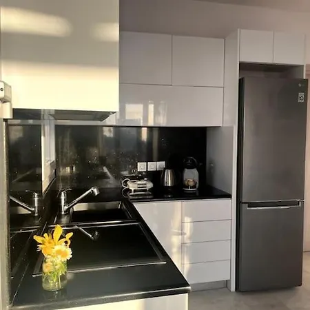 Minimal Blue With Sunset View In Dom wakacyjny