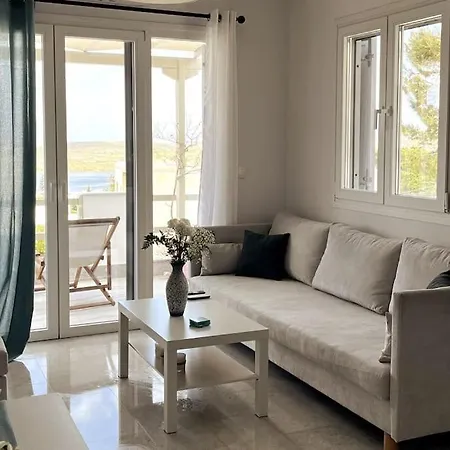 Minimal Blue With Sunset View In * Páros