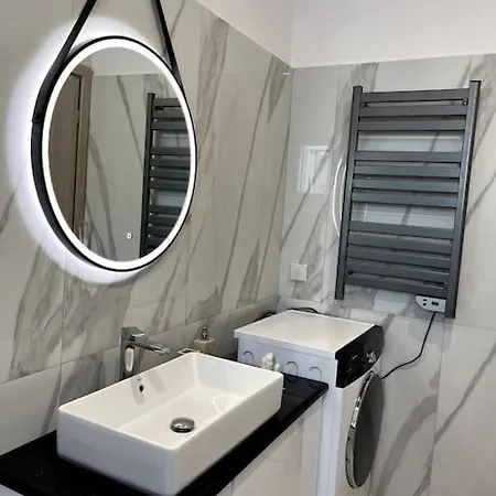 Minimal Blue With Sunset View In