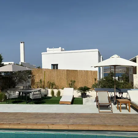 Minimal Blue With Sunset View In *