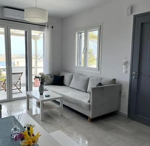 Minimal Blue With Sunset View In *