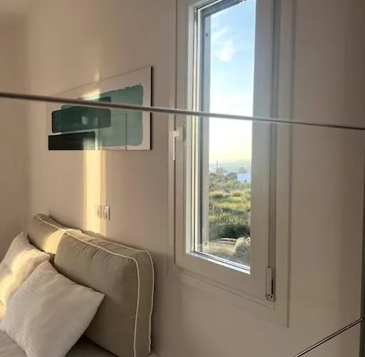 Minimal Blue With Sunset View In Σπίτι διακοπών *