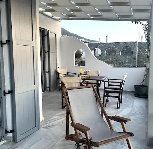 Minimal Blue With Sunset View In Σπίτι διακοπών