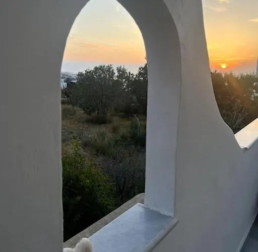 Minimal Blue With Sunset View In Σπίτι διακοπών Πάρος