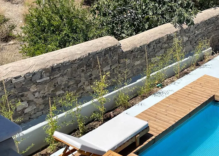 Minimal Blue With Sunset View In Σπίτι διακοπών