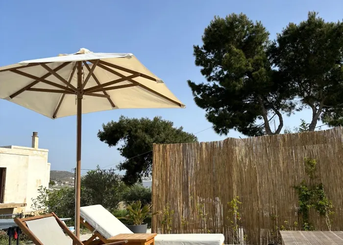 Minimal Blue With Sunset View In Σπίτι διακοπών