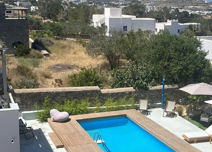 Minimal Blue With Sunset View In