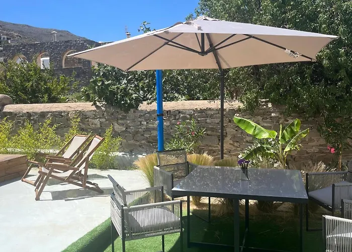 Minimal Blue With Sunset View In Σπίτι διακοπών *